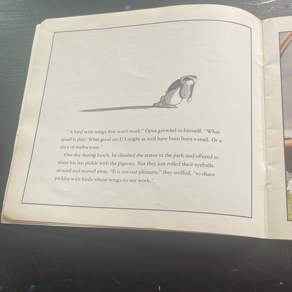 1992 Opus A Wish for Wings That Work an Opus Christmas Story vintage book - Picture 10 of 17